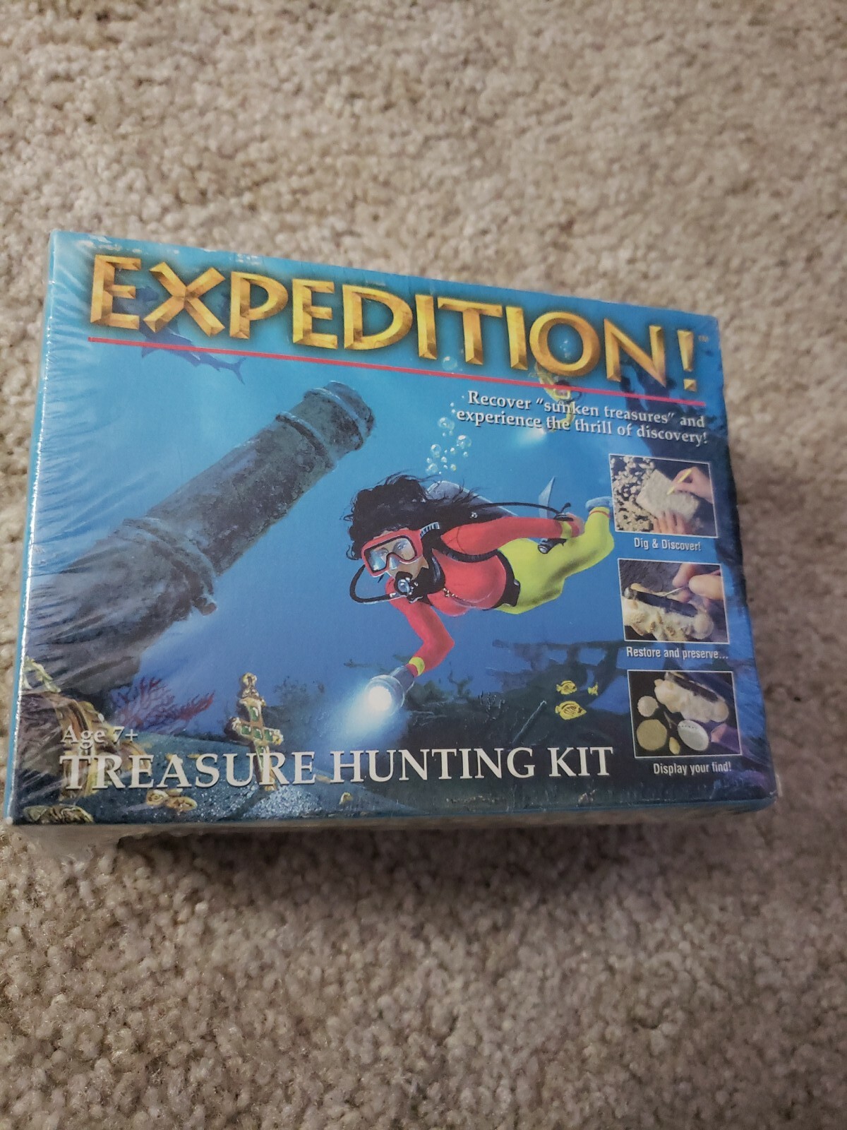 Expedition "Sunken Treasures" Model Kit Treasure Hunting Kit New And Sealed