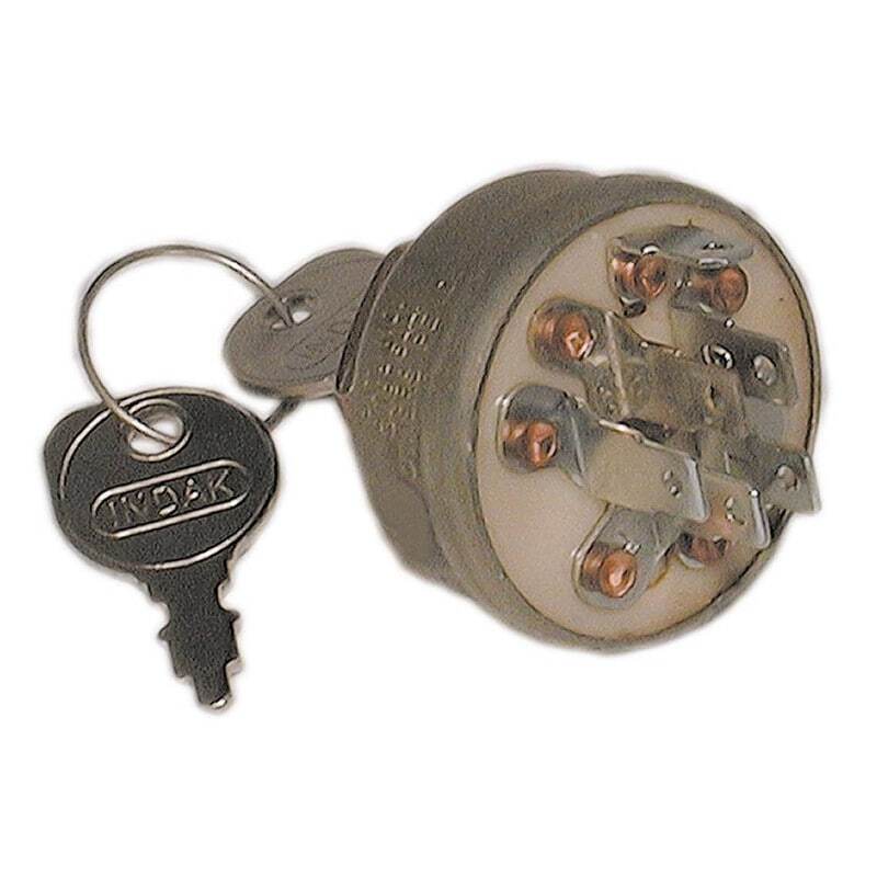 Ignition Switch for MTD, Husqvarna, Scag, Murray, Snapper, Wright Mfg.
