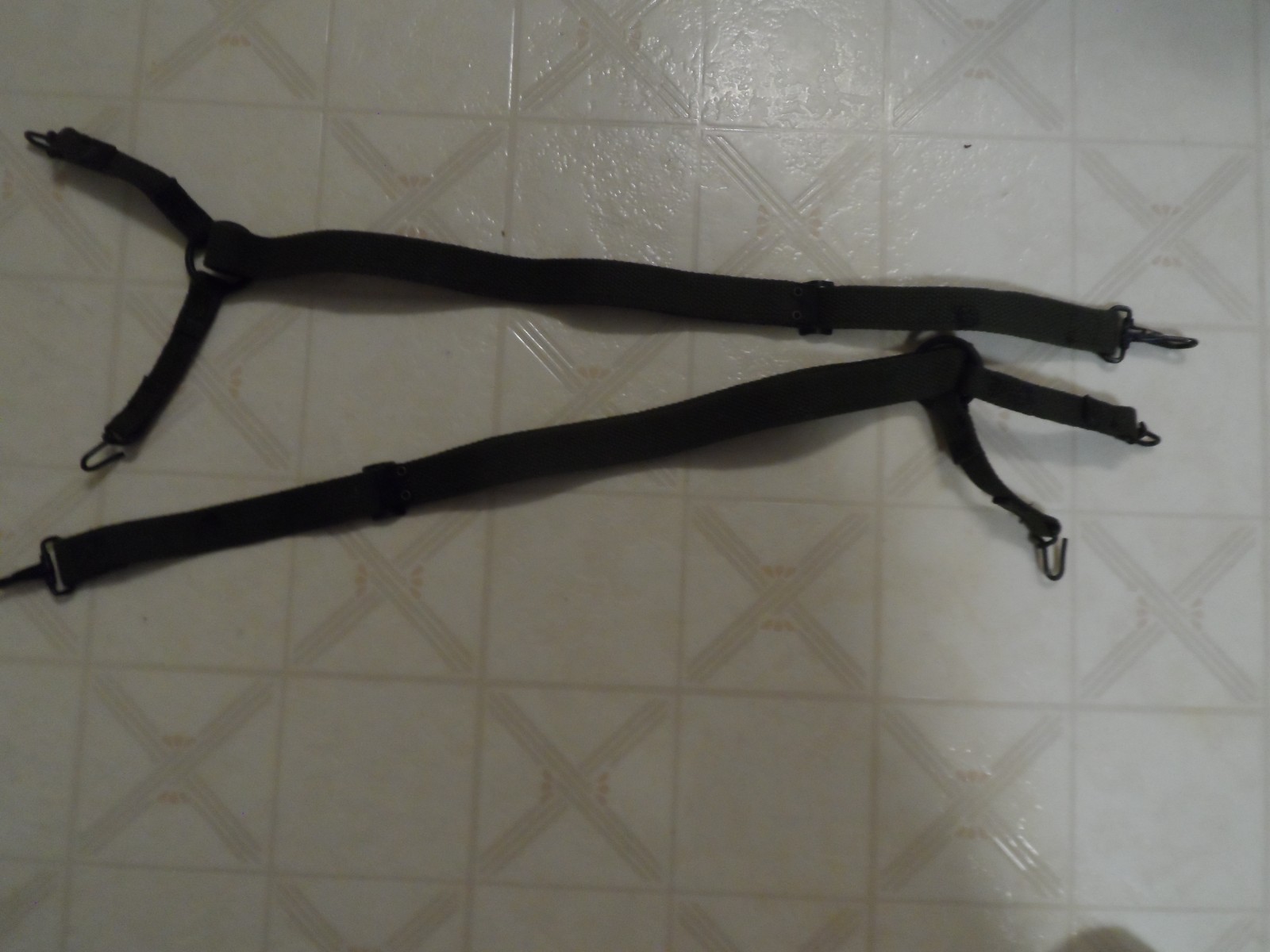 SUSPENDERS FIELD PACK USMC  1968  NOS
