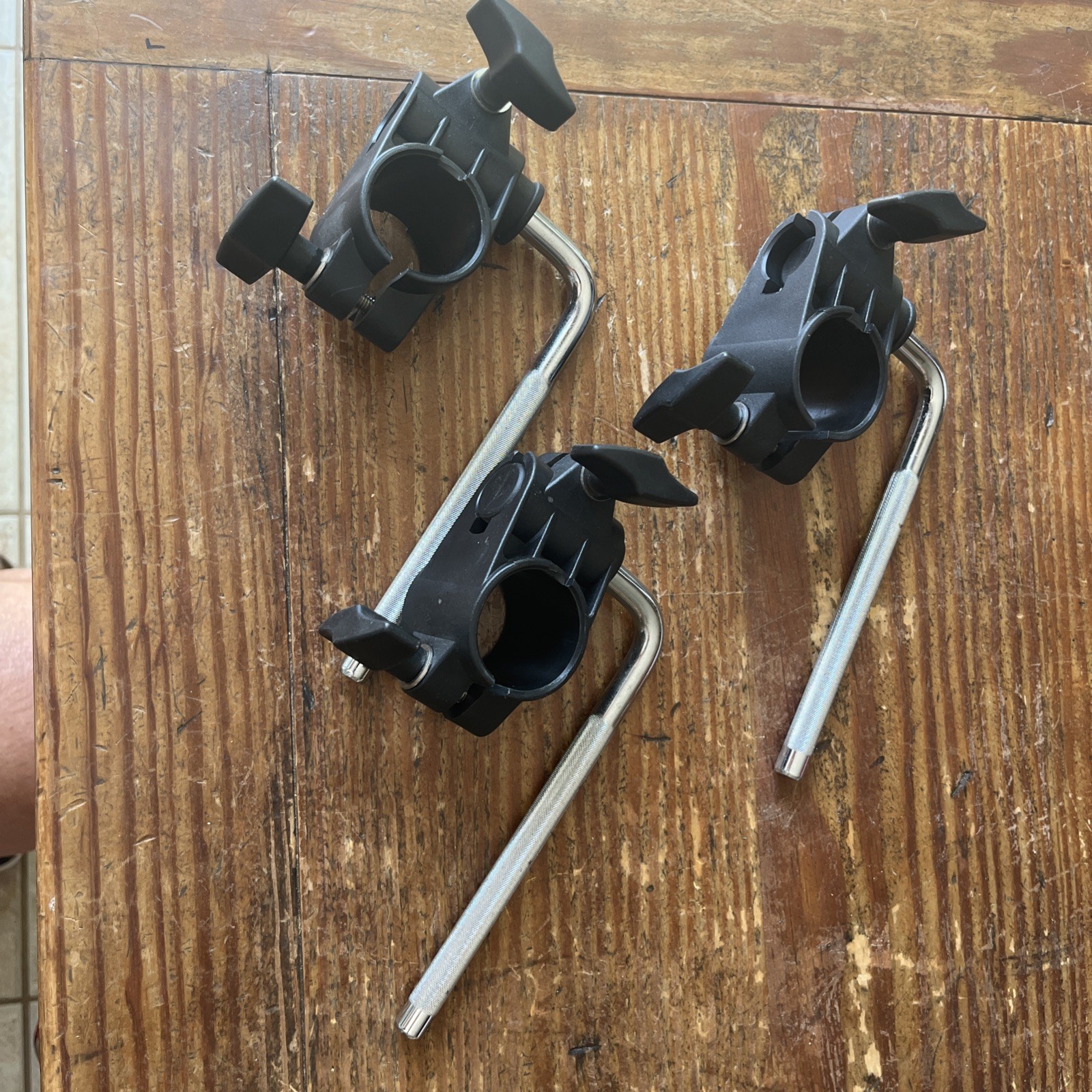 3 PACK Roland MDS-9 MDS-4 tom clamps cymbal rack mounts