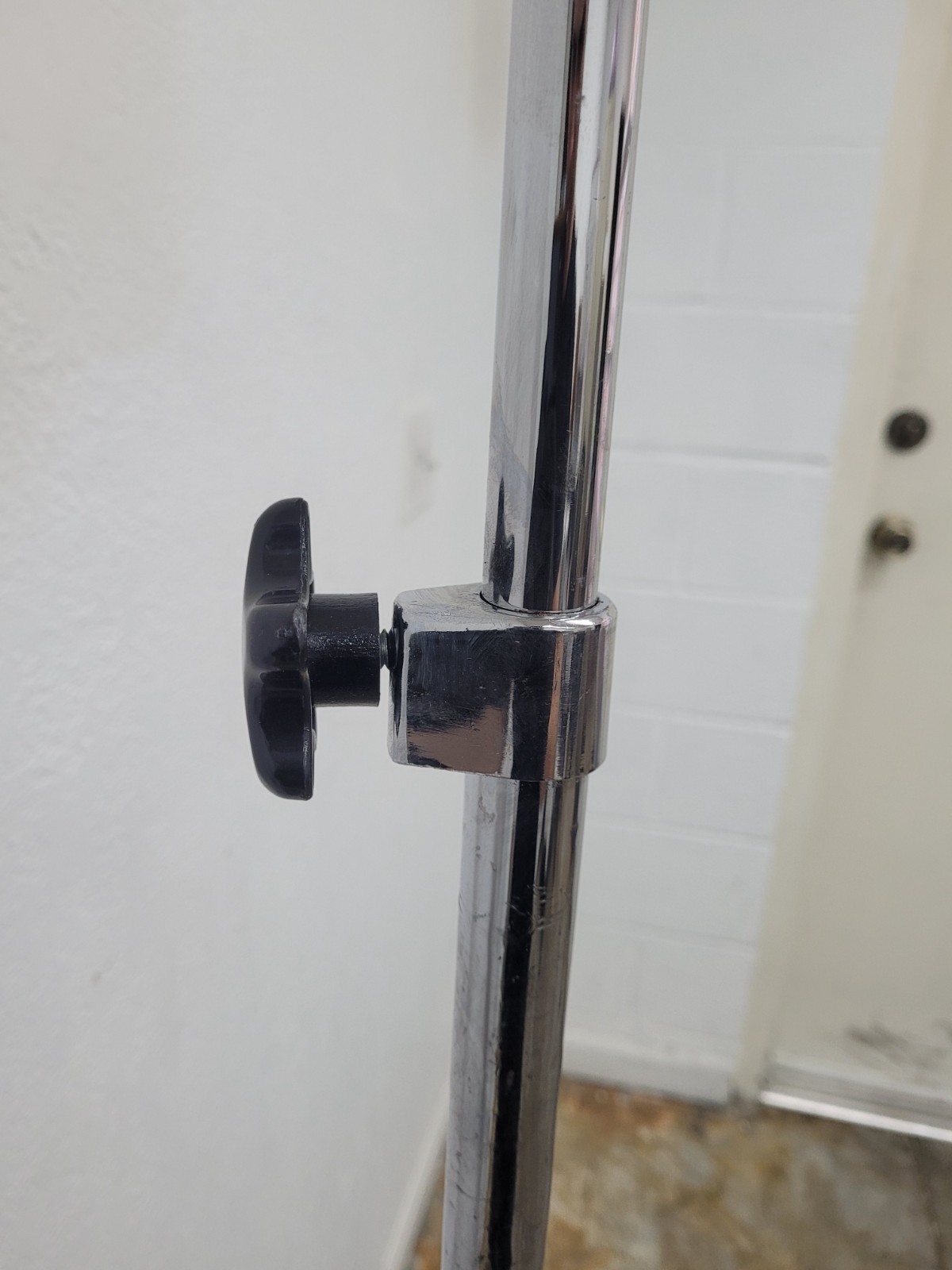 5 Leg IV Pole Stainless W/ 4 Hooks 70"-100"