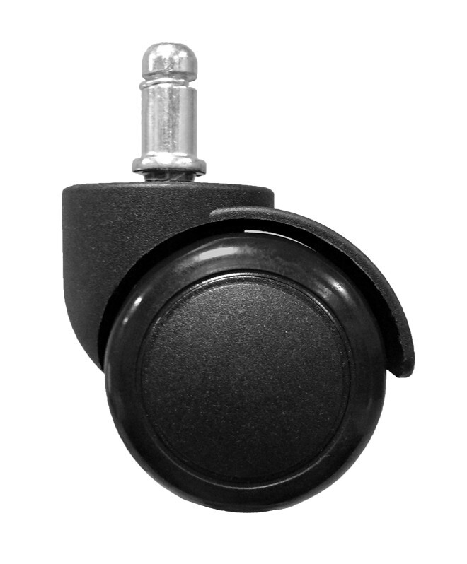 2" Replacement Hard Floor Office Chair Caster - Single Caster - S2986