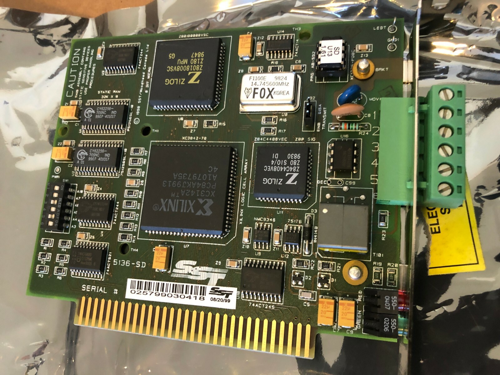 SST, Interface Card, 5136-SD