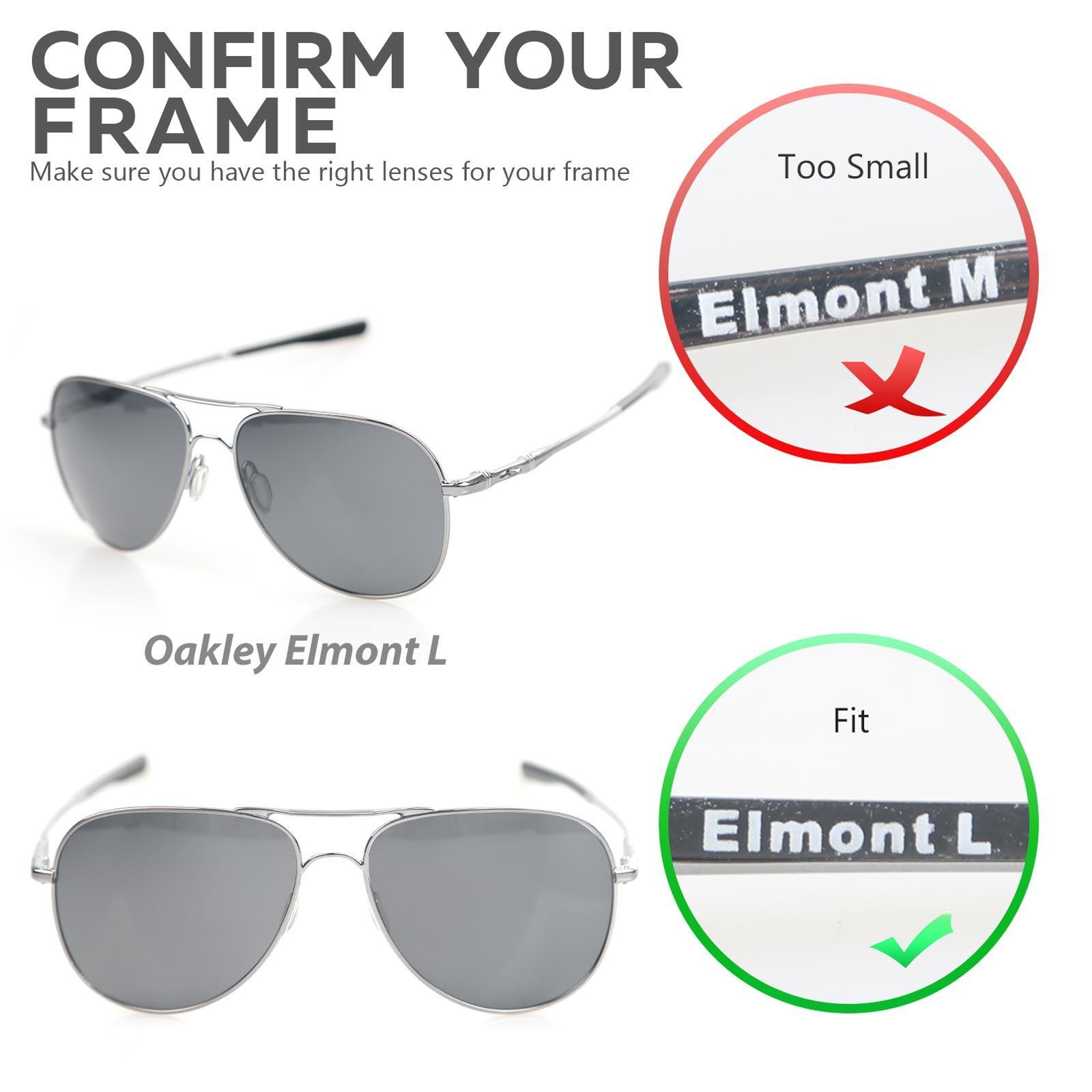 New Walleva Replacement Lenses For Oakley Elmont L - Multiple Options