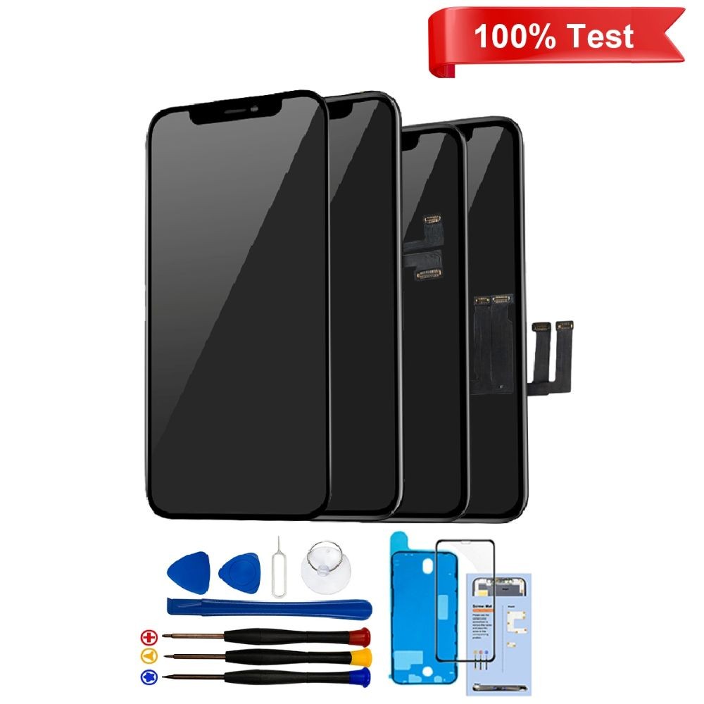 For iPhone X XR 11 12 13 14 15 16 OLED LCD Display Touch Screen Replacement Lot