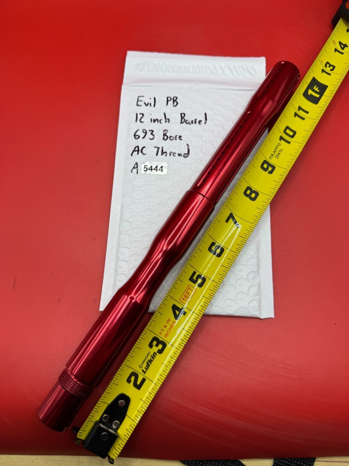 Evil PB 12 inch Paintball Barrel 693 Bore AC Thread