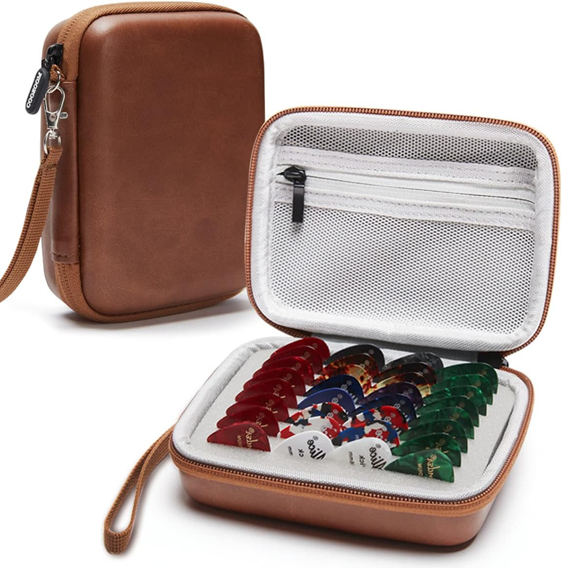Guitar Pick Holder Case Compatible for Fender, ChromaCast, , JIM DUNLOP, Bolopic