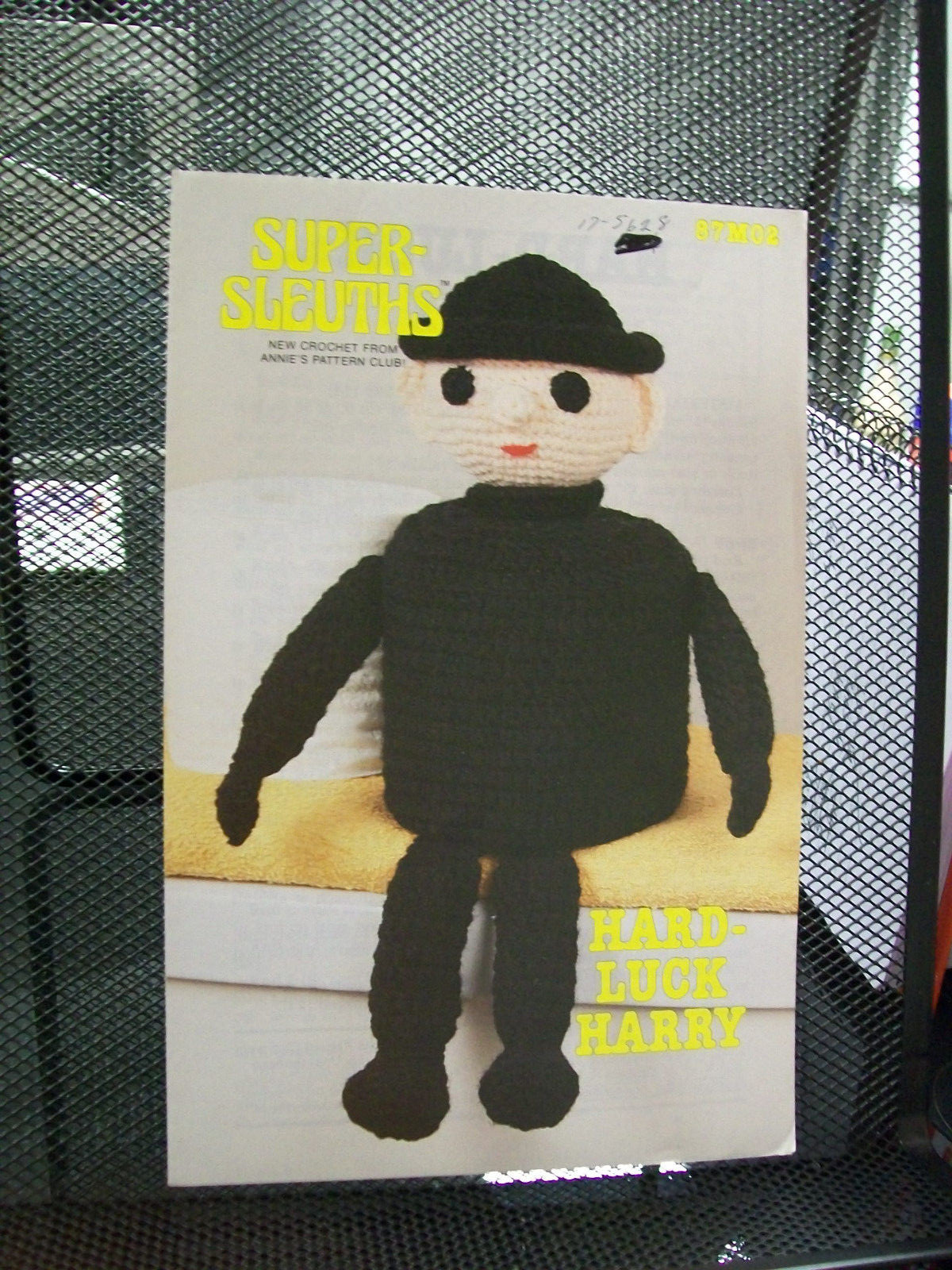 HARD-LUCK HARRY SUPER-SLEUTHS CROCHET PATTERN ANNIE'S ATTIC PATTERN CLUB 87M02