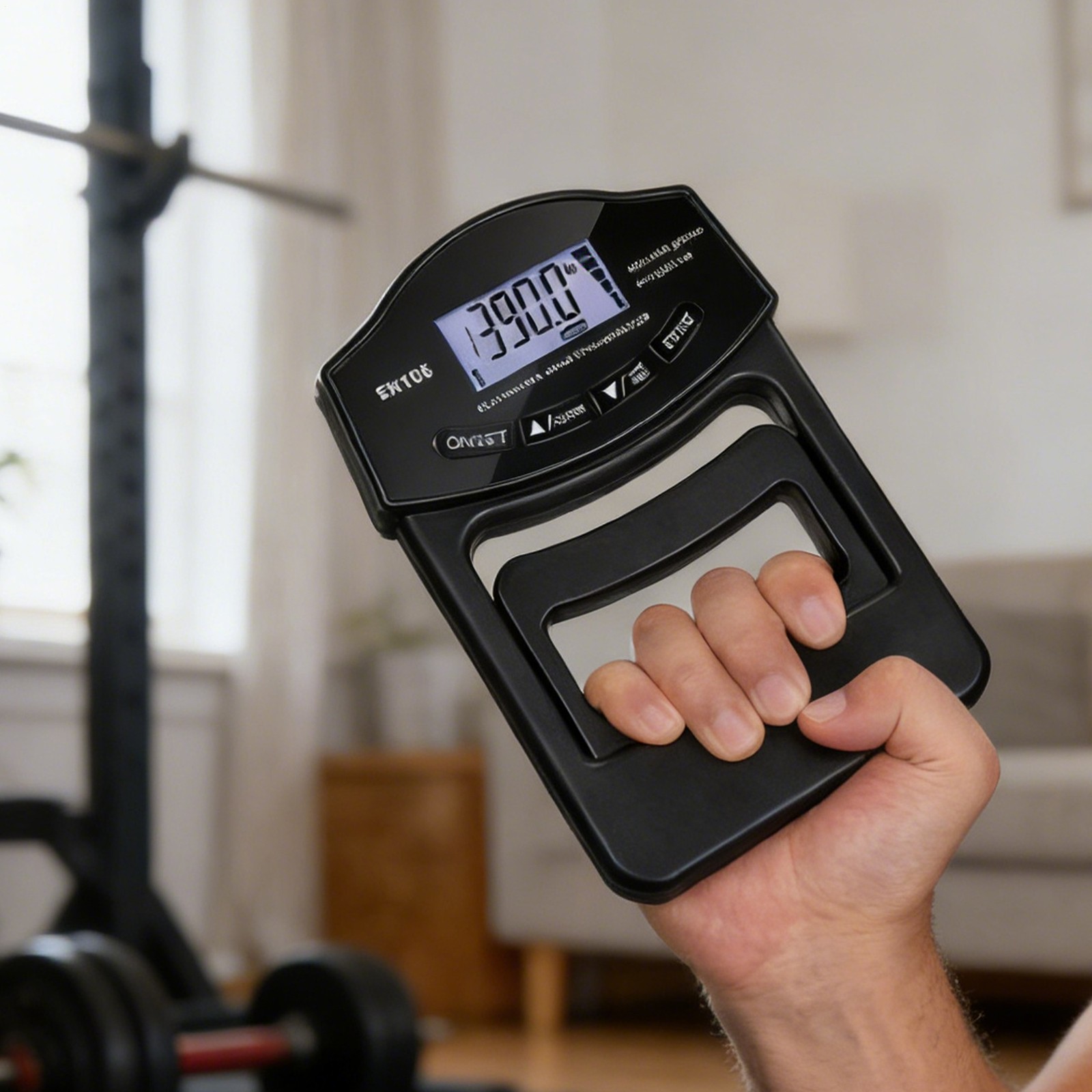Hand Grip Strength Tester 400lbs/180k Electronic Rechargeable Portable