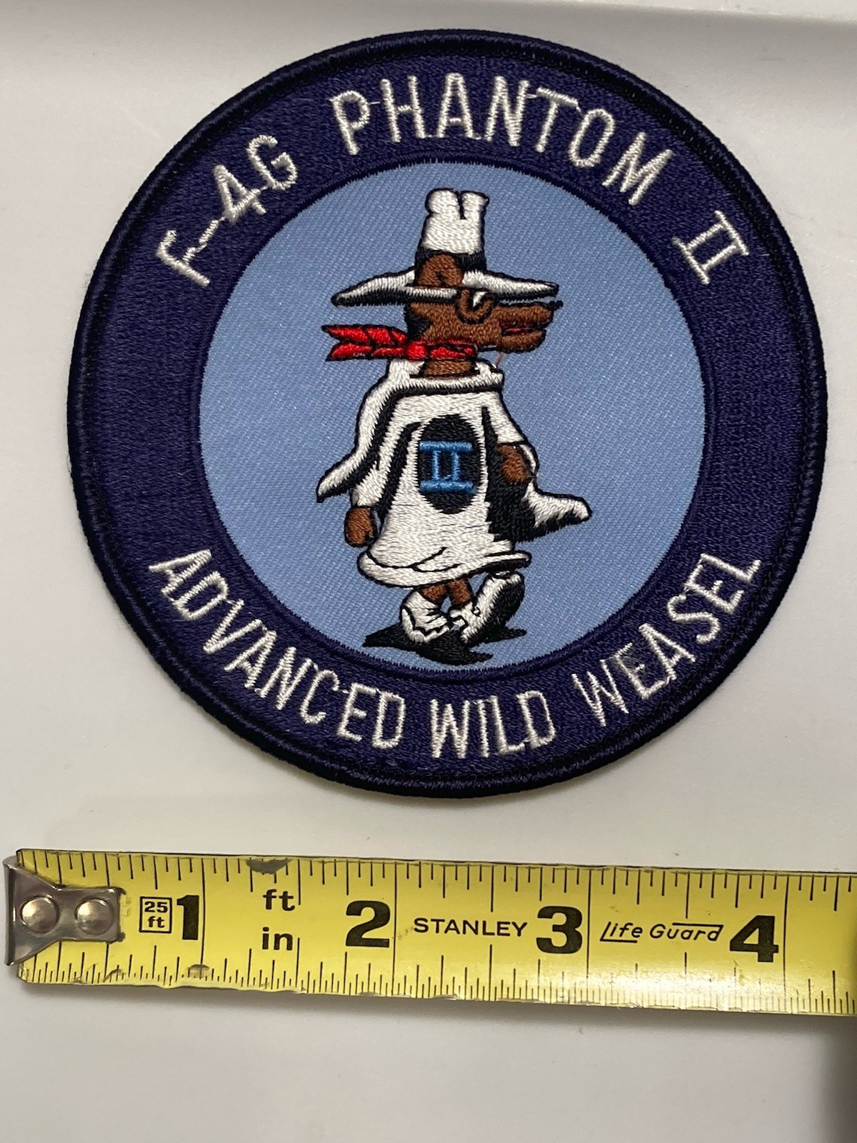 USAF United States Air Force F-4 Phantom Advanced Wild Weasel Pilot Patch