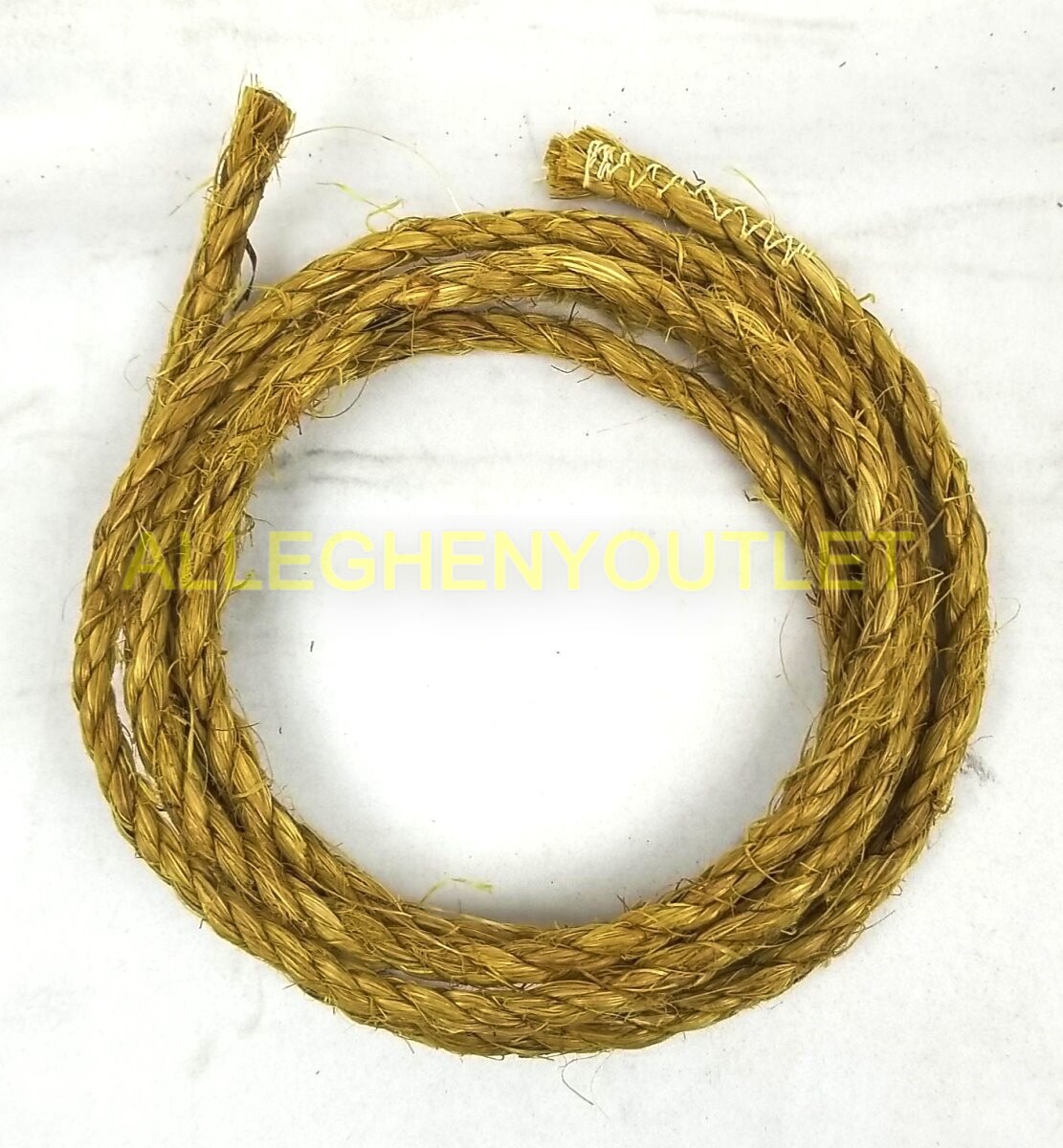 Lot of 10 US Military Manila Tent Line Shelter Half Rope Pup Tent 6 Foot NIB