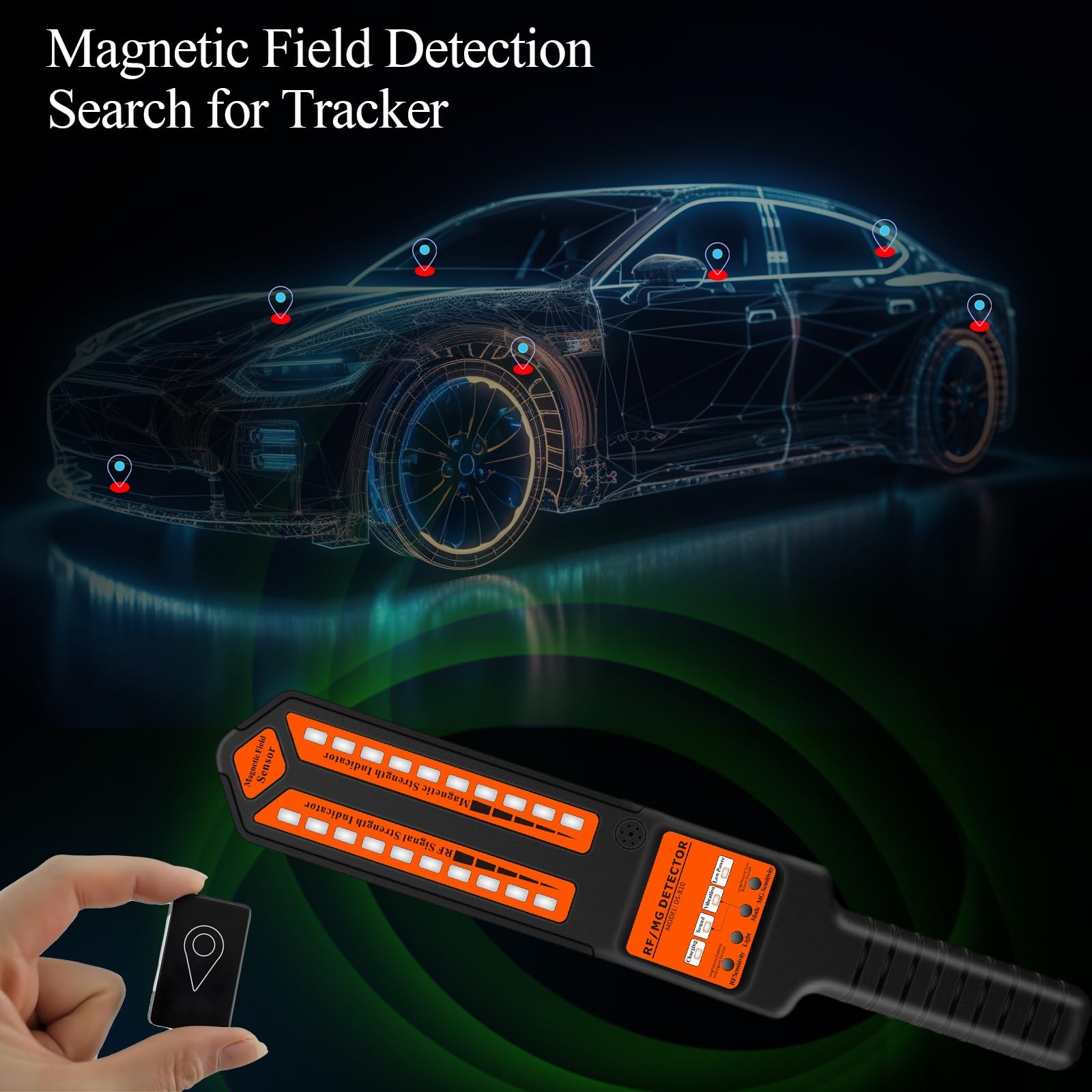 Camera Detectors Hidden Camera Finder Bug Detector Tracker Detector for car, ...