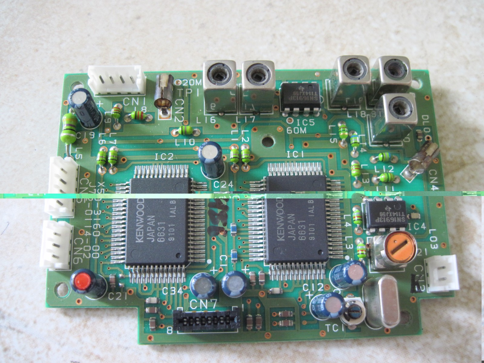 Kenwood TS-450S TS-690S CAR Unit X50-3160-00 in Excellent shape 6631 chips