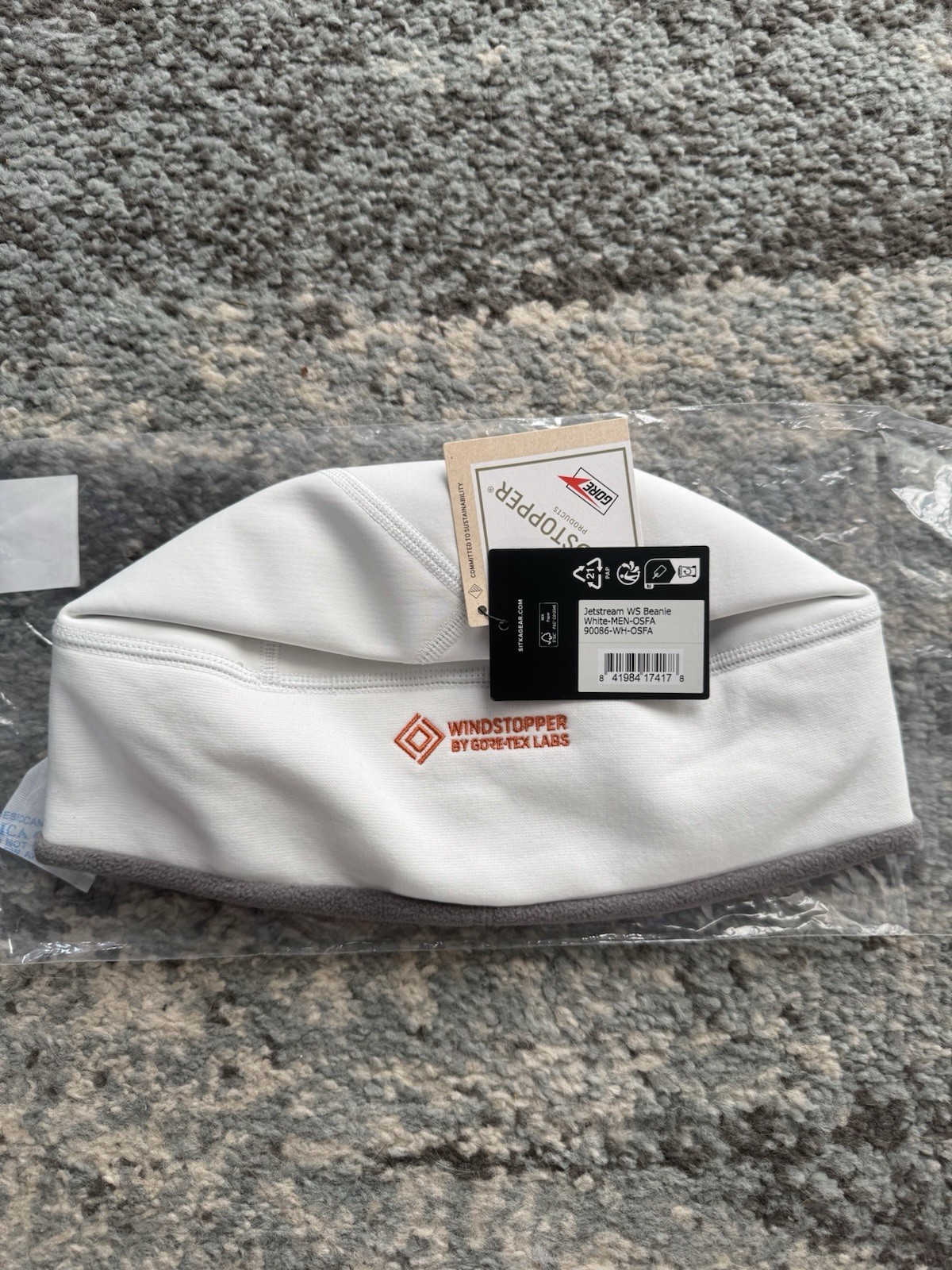 Sitka Gear Jetstream WS White Beanie Lot NWT