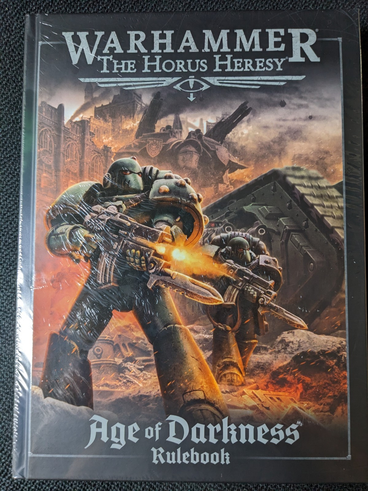 Warhammer 40k Horus Heresy Age Of Darkness Rulebook 2nd Edition Hardcover