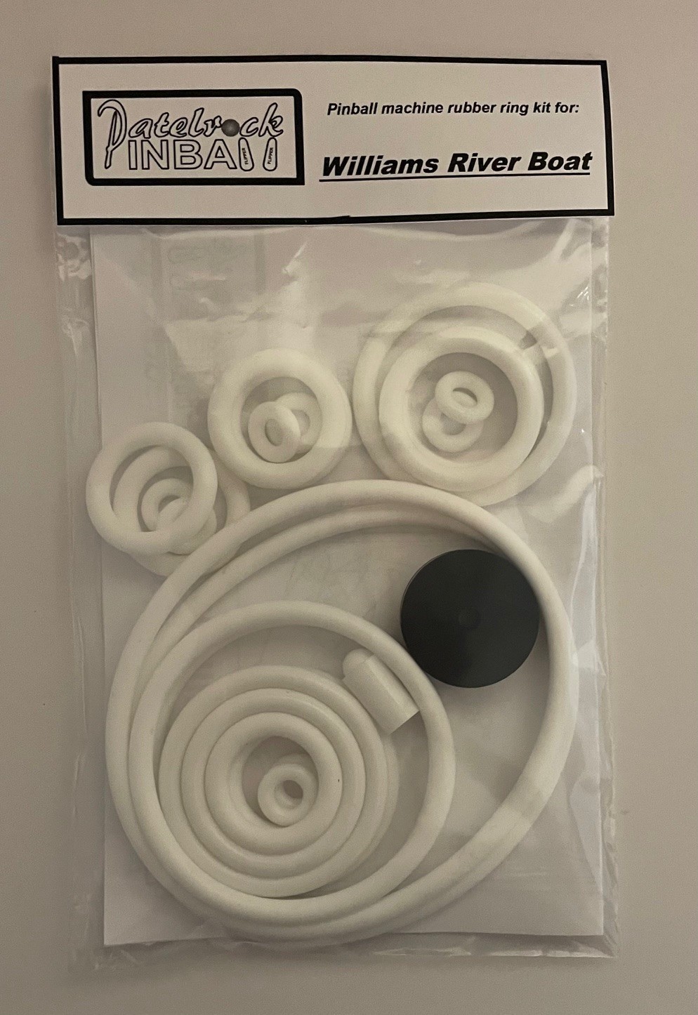 1964 Williams River Boat / Riverboat Pinball Machine Rubber Ring Kit