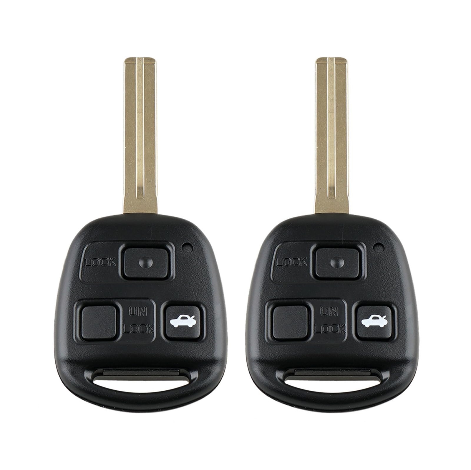 2 PCS Key Fob For Lexus ES300 GS300 GS400 GS430 IS300 LS400 HYQ1512V