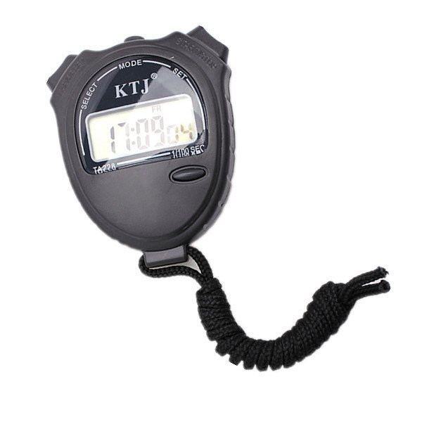 LCD Digital Professional Chronograph Timer Counter Sports Stopwatch Stop Watch