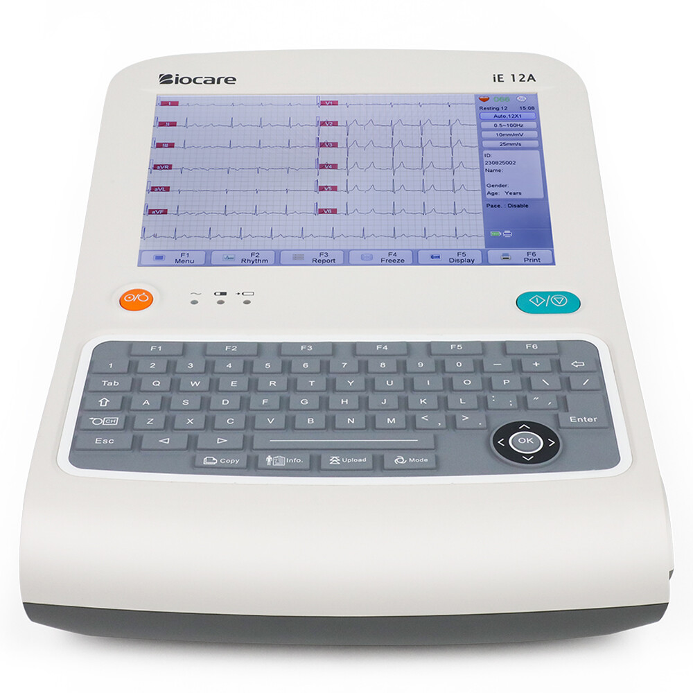 12 channel ECG Machine with interpretation for advisory diagnosis FDA approved