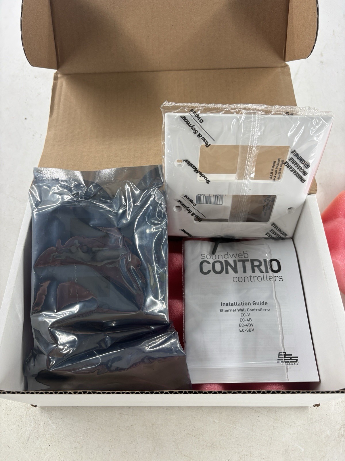 BSS Audio EC-8BV Ethernet Controller with 8 Buttons and Volume Control BRAND NEW