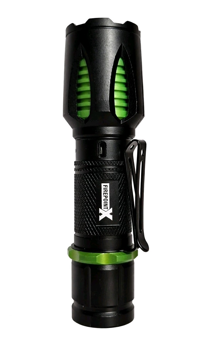 🔦 ⭐ Firepoint X Rechargeable LED Flashlight USB Li-Ion Tactical Bright