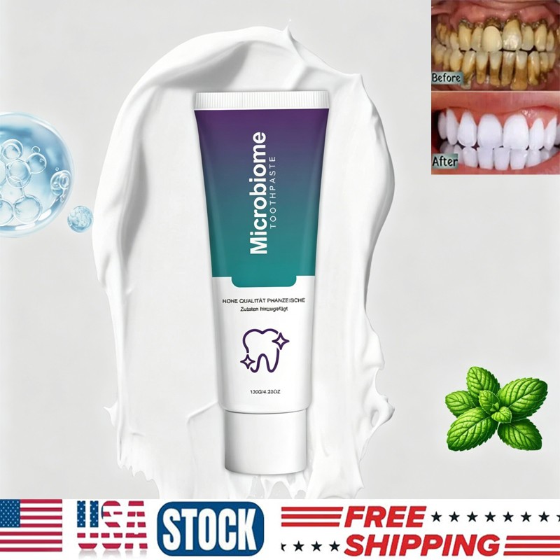 Microbiome Mint Flavor Gum Toothpaste Cleaning Toothpaste Sensitive Teeth