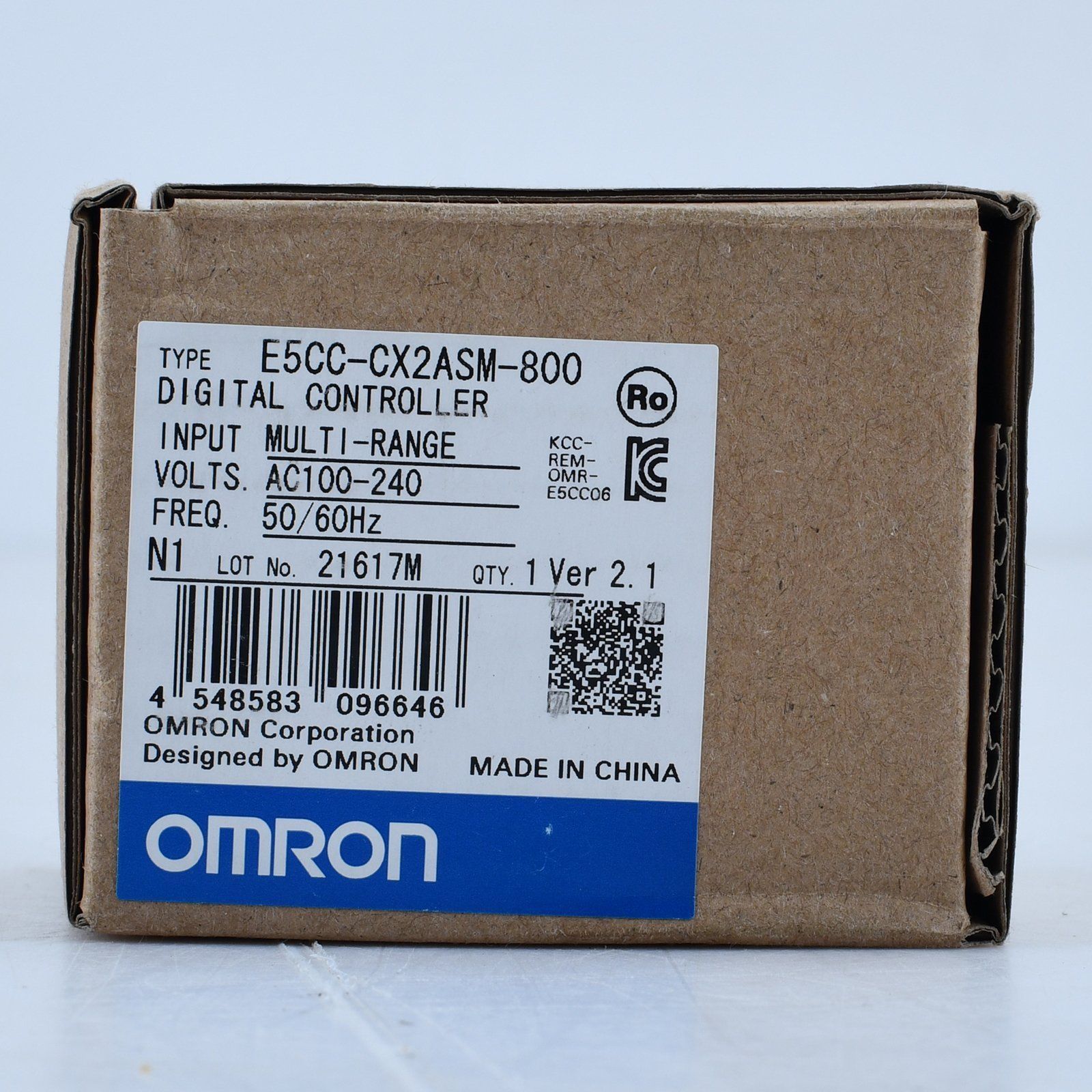 New OMRON E5CC-CX2ASM-800 Temperature Controller 50/60Hz E5CCCX2ASM800 In Box