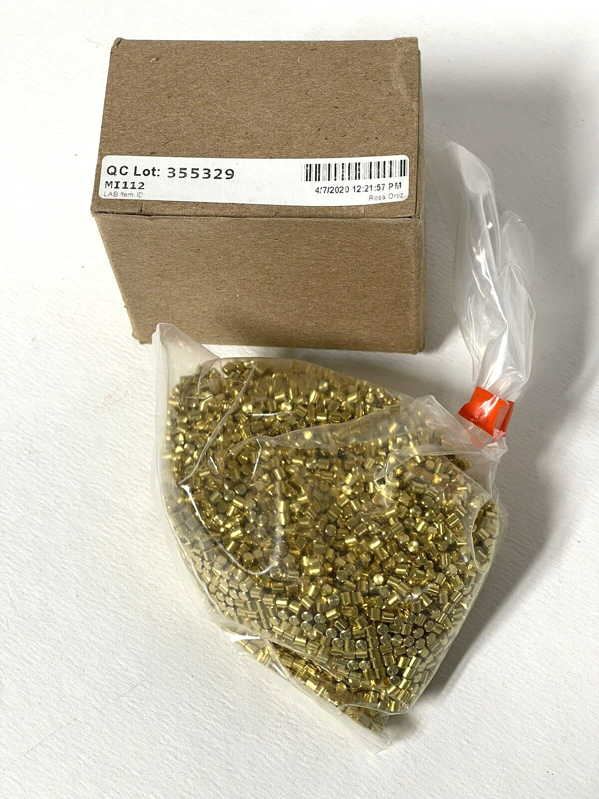 LOT of 5,000 LAB SECURITY LOCK CYLINDER TUMBLER KEYING PINS WAFER #9 BRASS