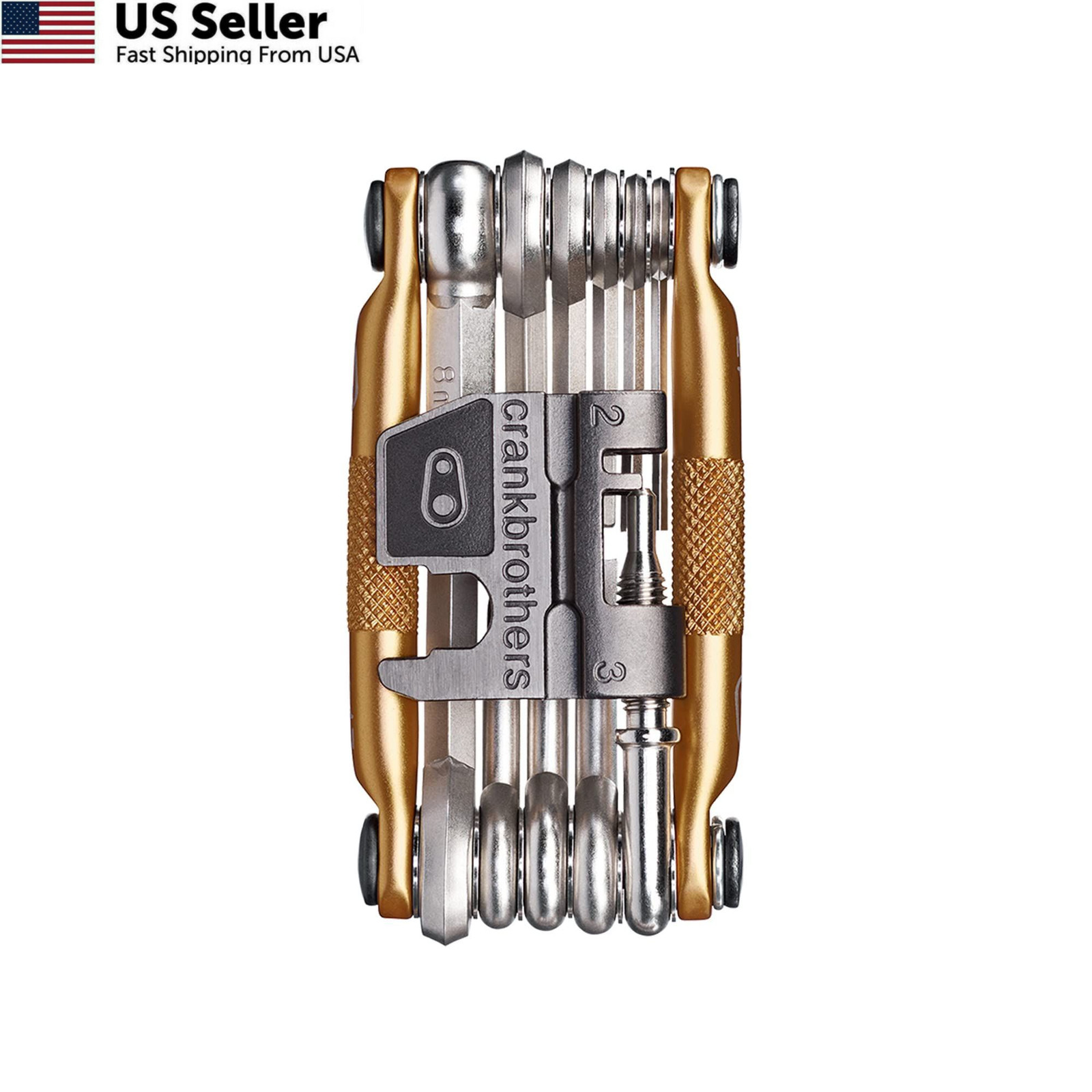 Crankbrothers Multi Tool M 17 Gold One Size,