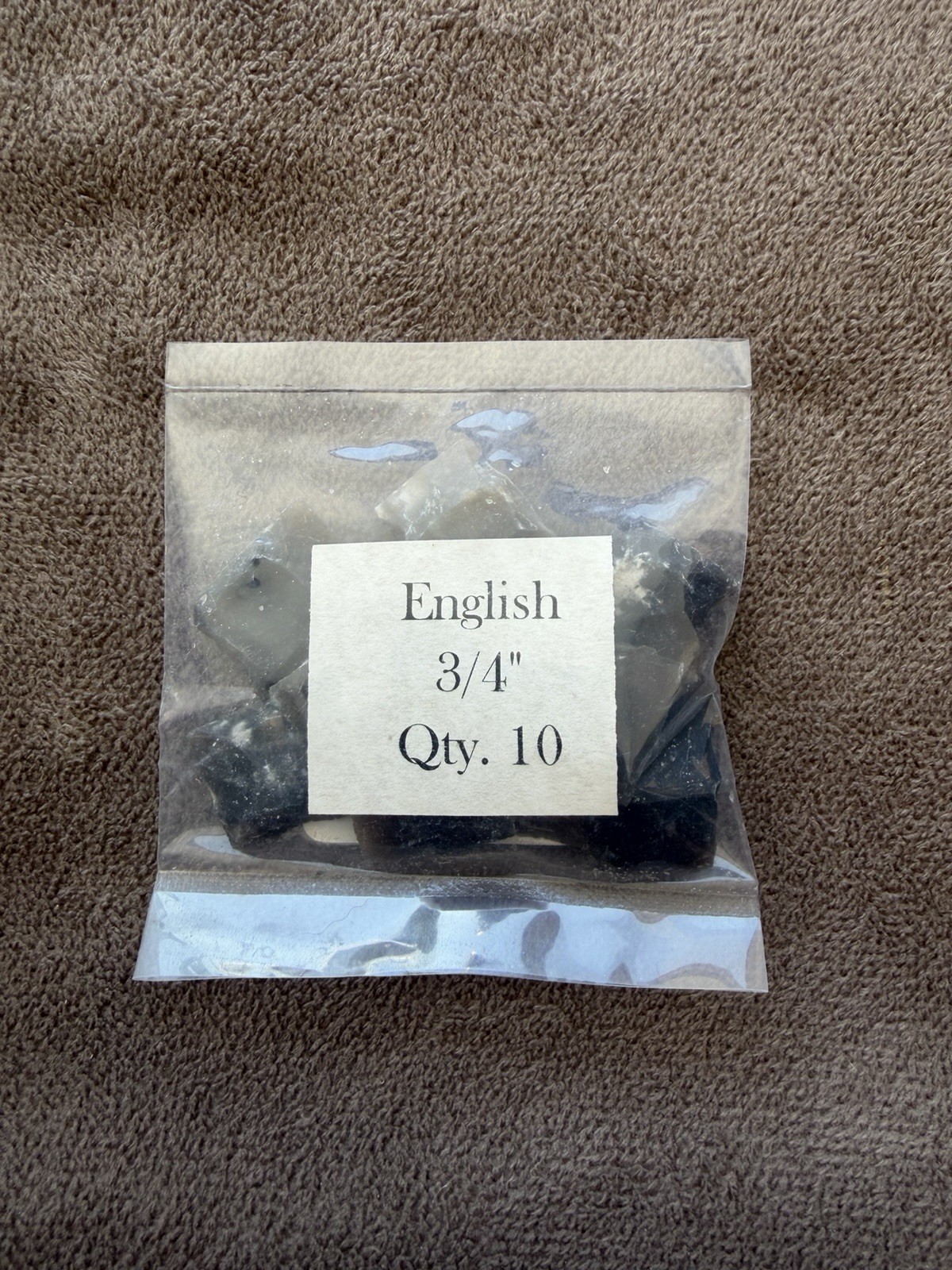 Quality English (10) Flints  3/4” - Hot Spark!