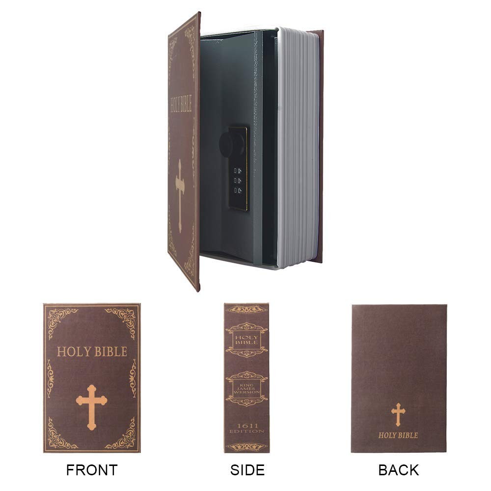 Small Sized Diversion Book Safe Storage Box, Dictionary Secret Can