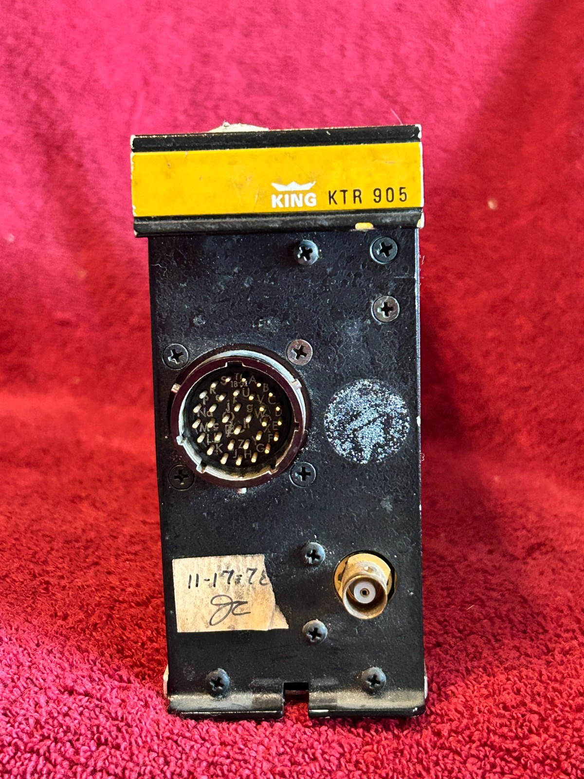 KING KTR 905 VHF COMM TRANSCEIVER P/N 064-1009-00