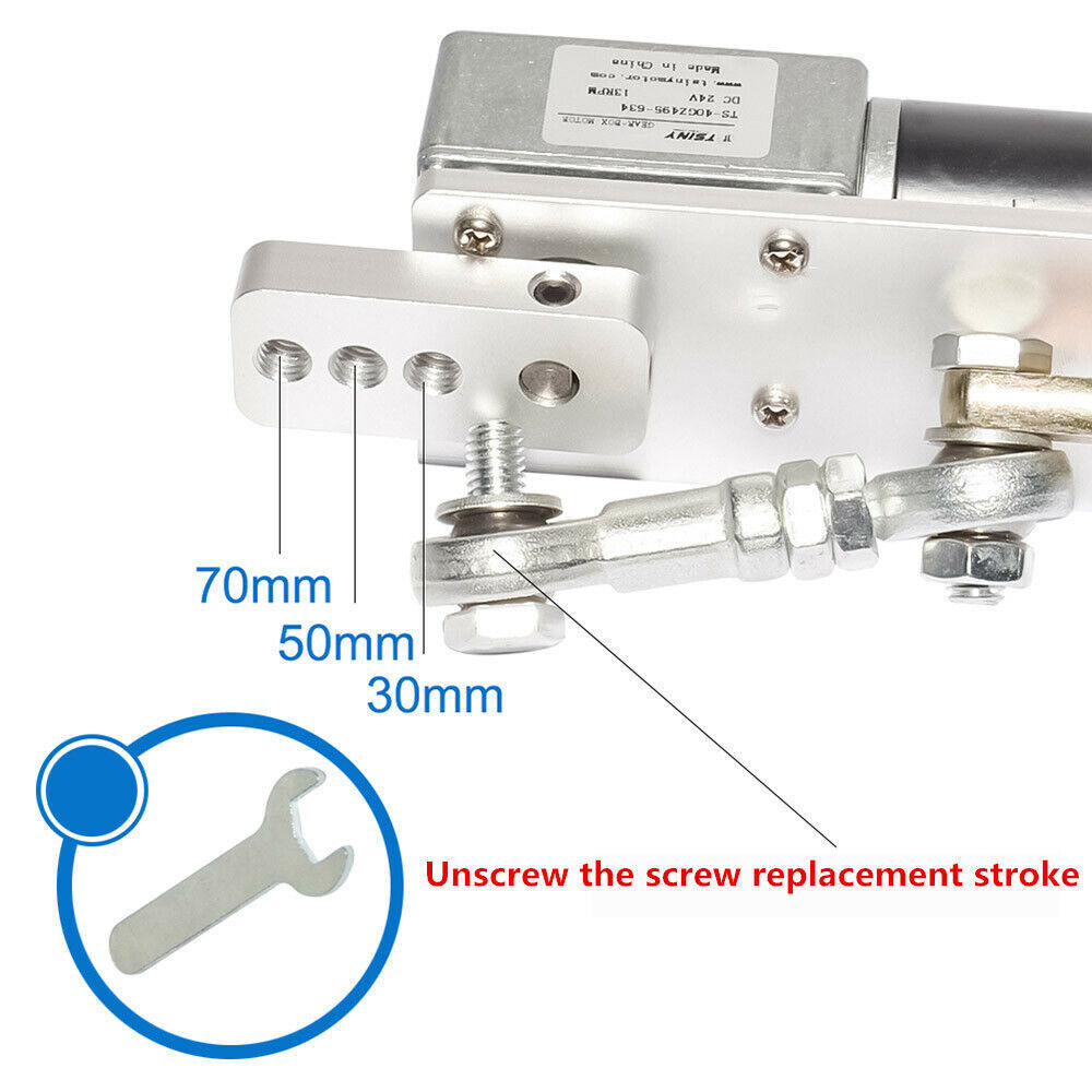 DIY DC 24V Automatic Reciprocating Linear Actuator Motor DIY Driver Cycle Motor