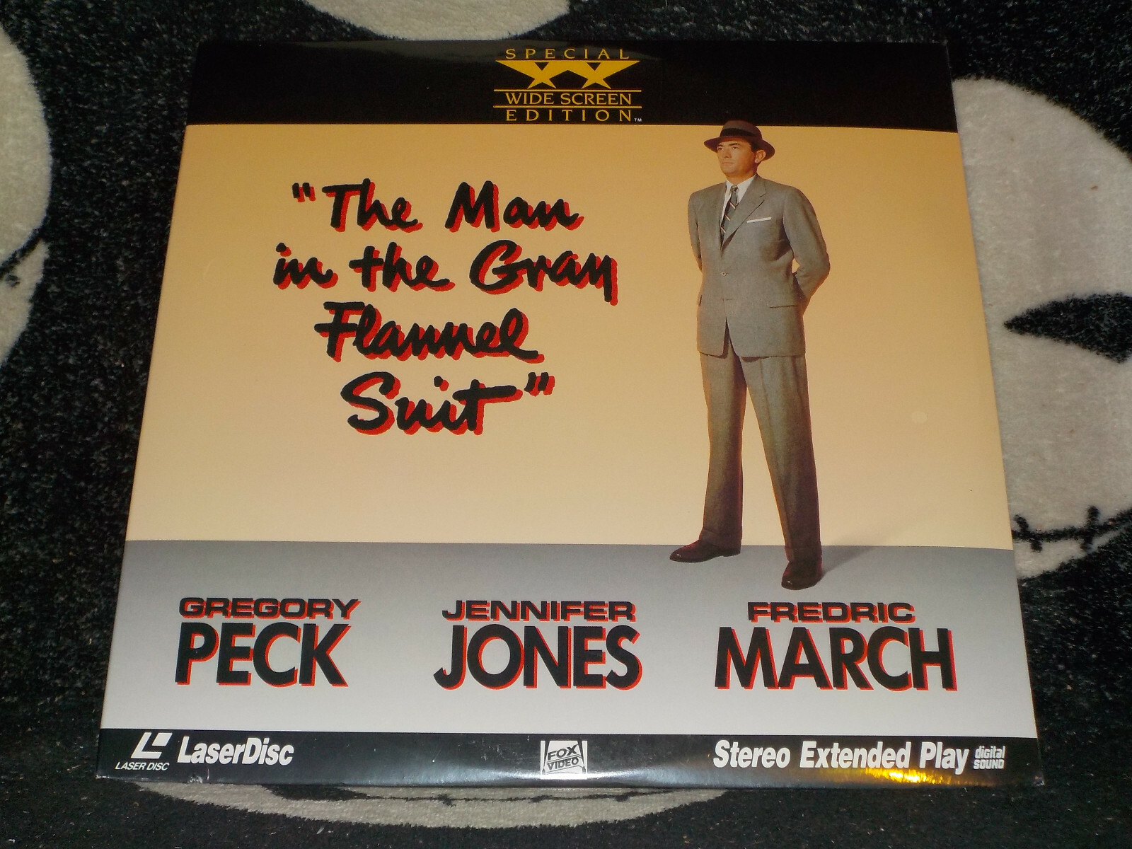 The Man In the Gray Flannel Suit NEW SEALED Widescreen Laserdisc LD  FreeShip$50