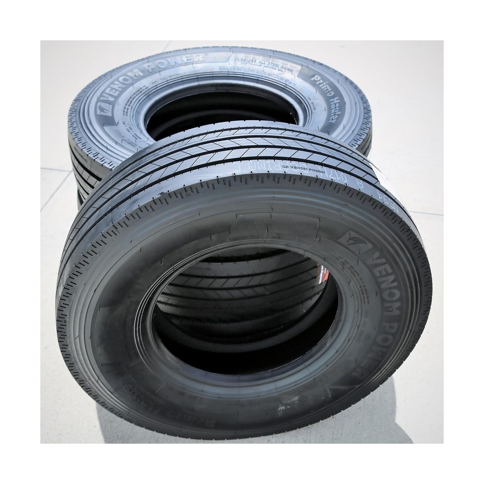 Venom Power Primo Hauler All Steel Heavy Duty Premium Trailer Radial Tire-ST2...
