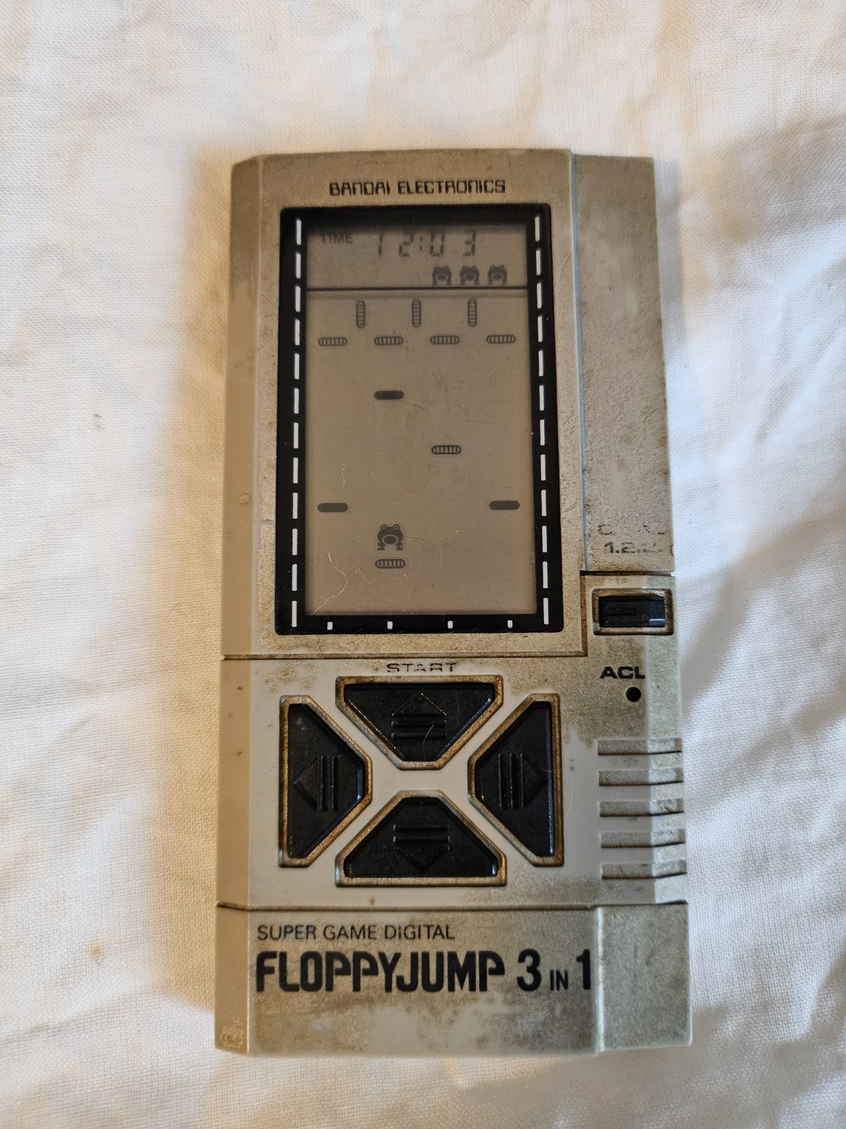 Floppyjump 3 in 1 Bandai vintage Handheld