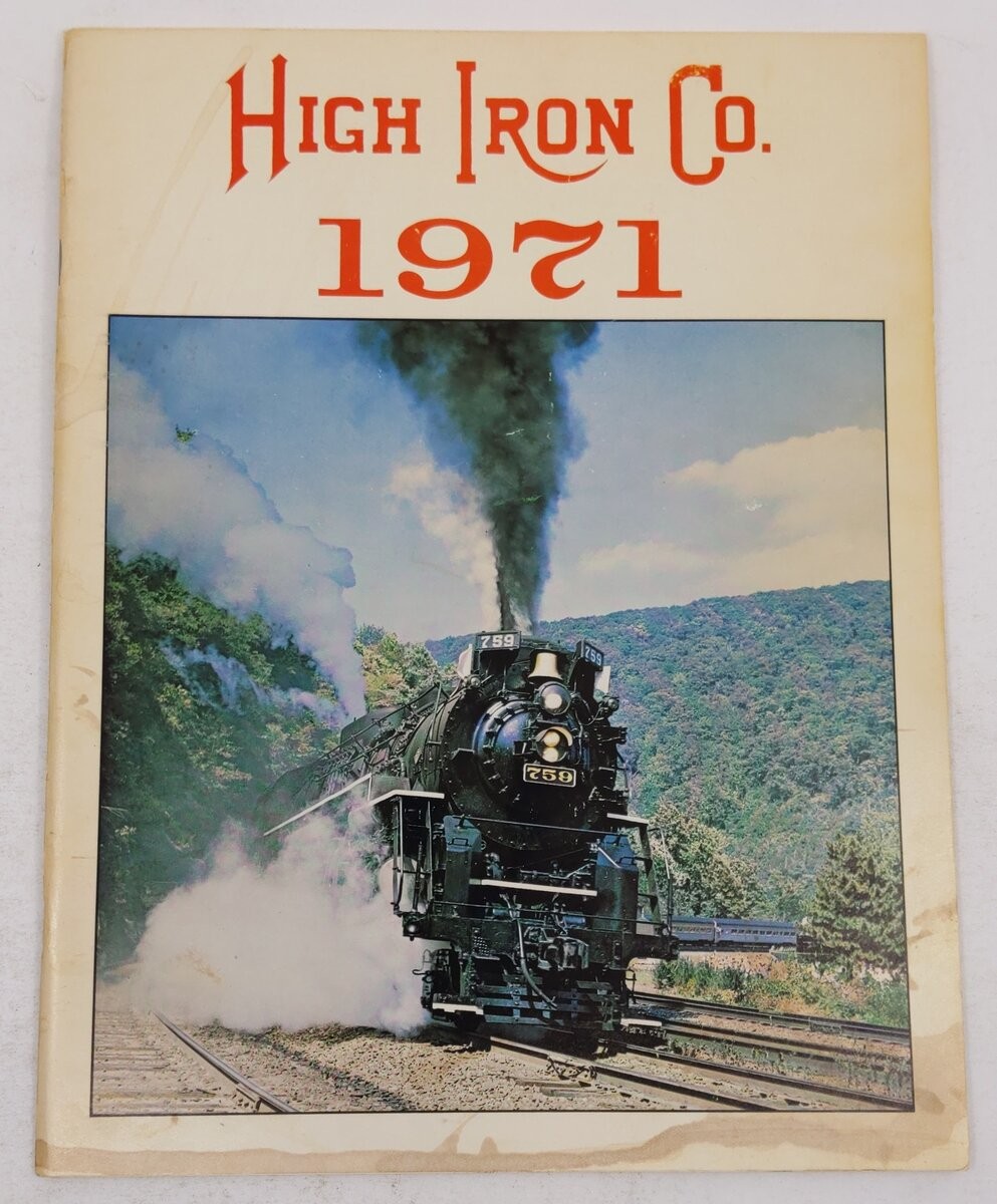 High Iron Co. 1971 Paperback Book By Howard Pincus