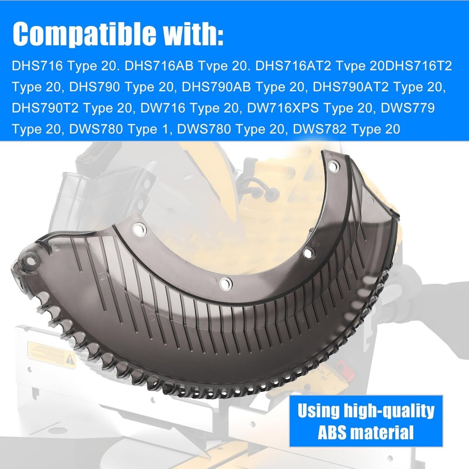 Miter Saw Lower Guard Assembly Replacement Part For DeWalt DWS779 / DWS780