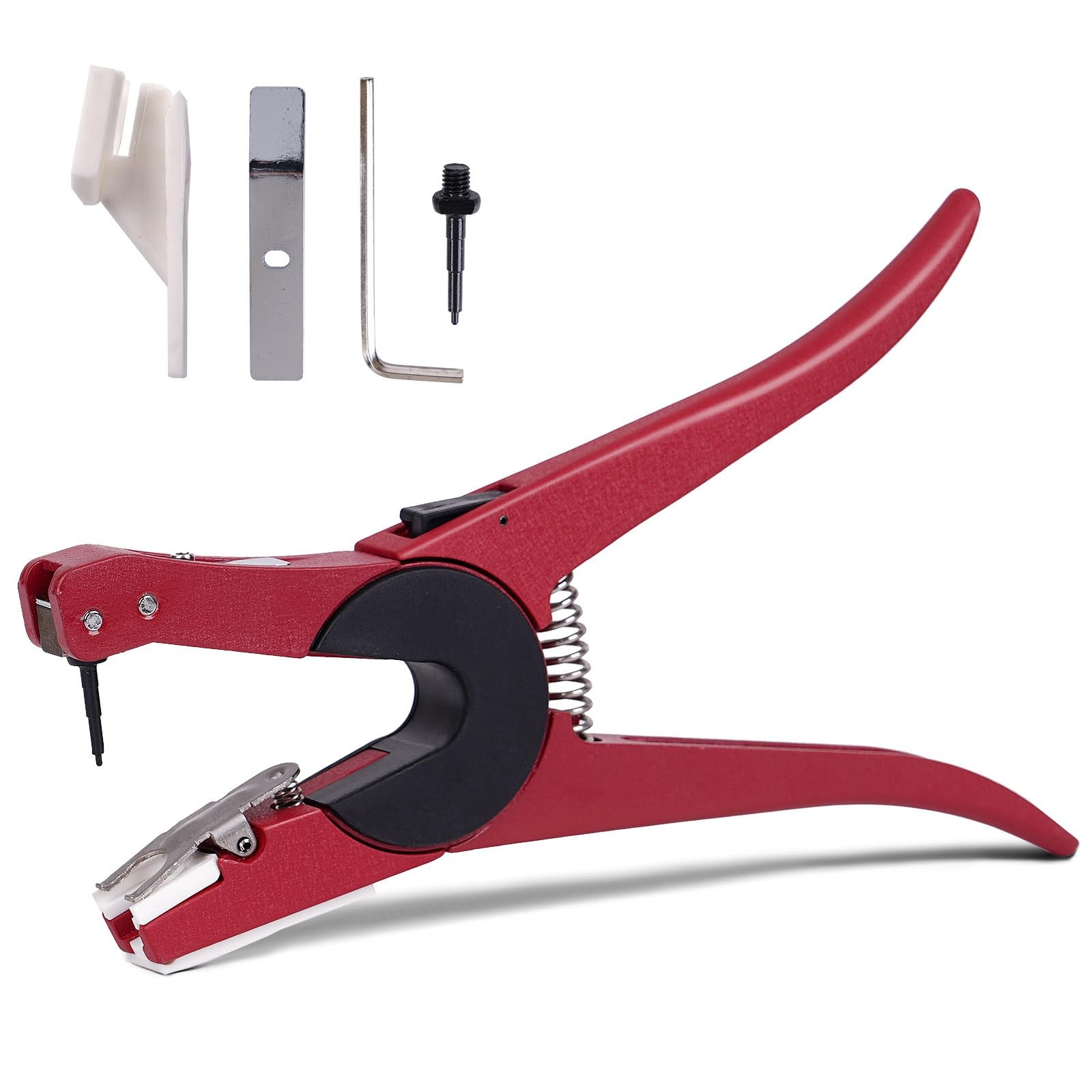 Livestock Ear Tag Applicator for Cattle Sheep Pigs Cow Metal Ear tag Pliers E...