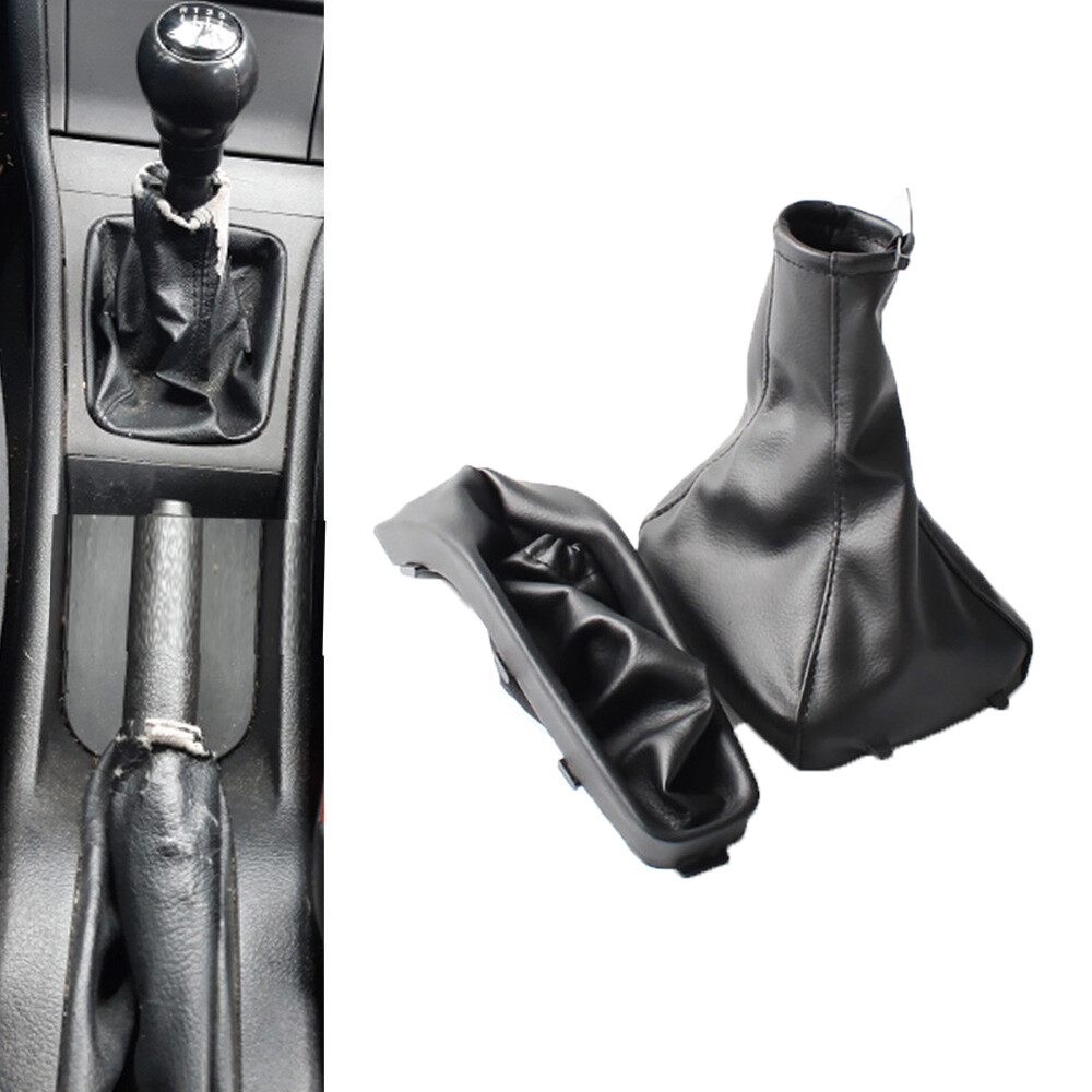 Gear Shifter & Handbrake Boot Cover Set for Opel Astra  II G Zafira A 1998-2004