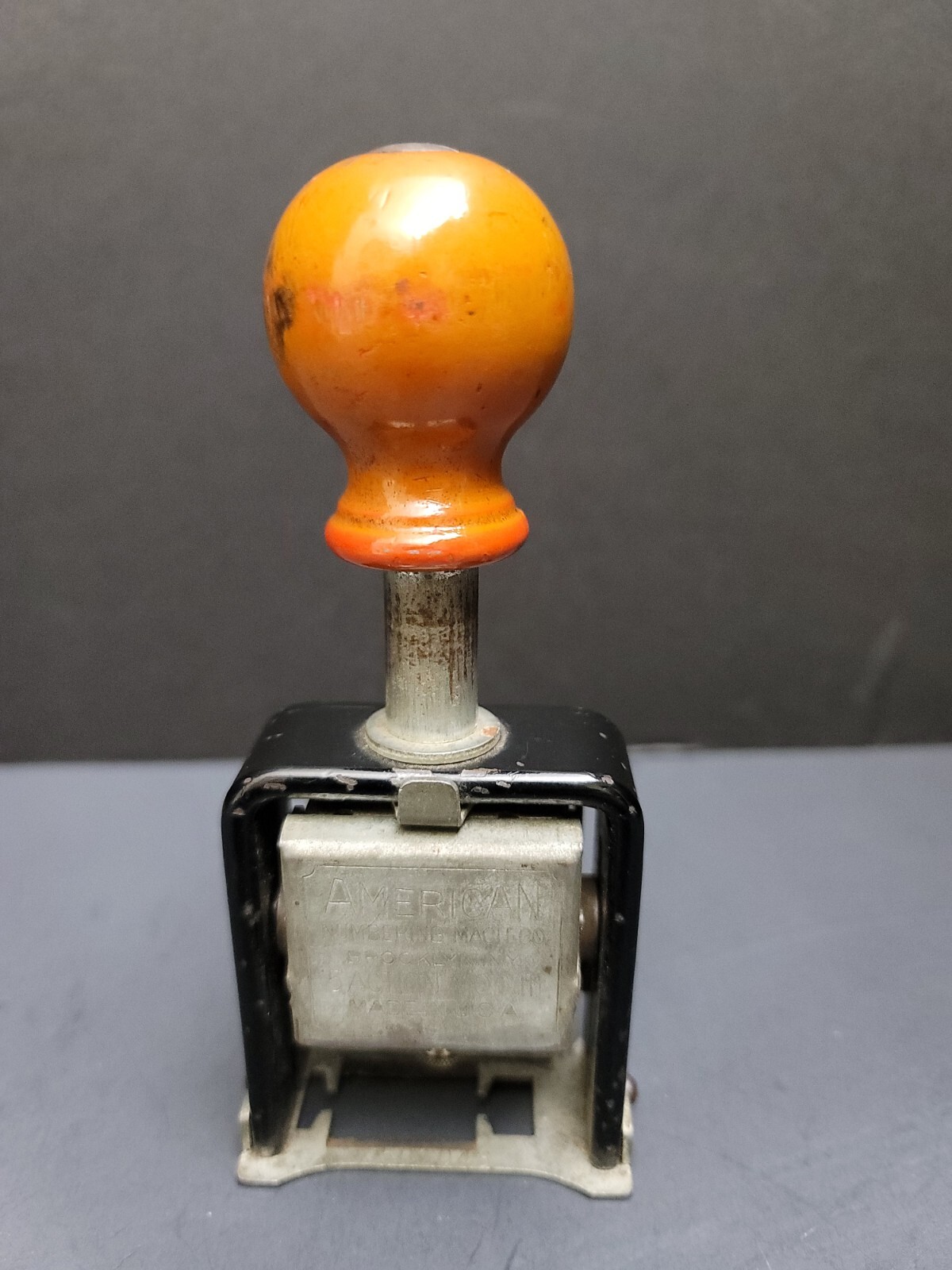Antique Numbering Machine (American) 5 action Mod III
