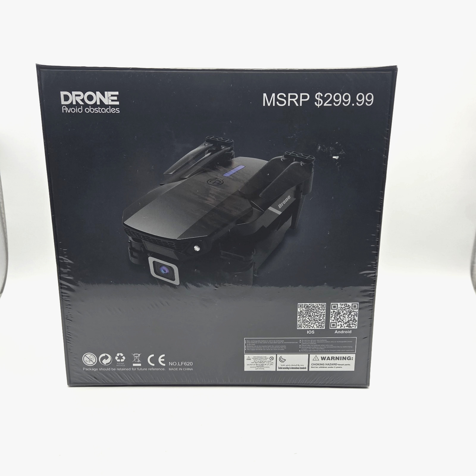 YOMI Drone Avoid Obstacles 4K-HD Camera,with 360° infrared obstacle sensing.