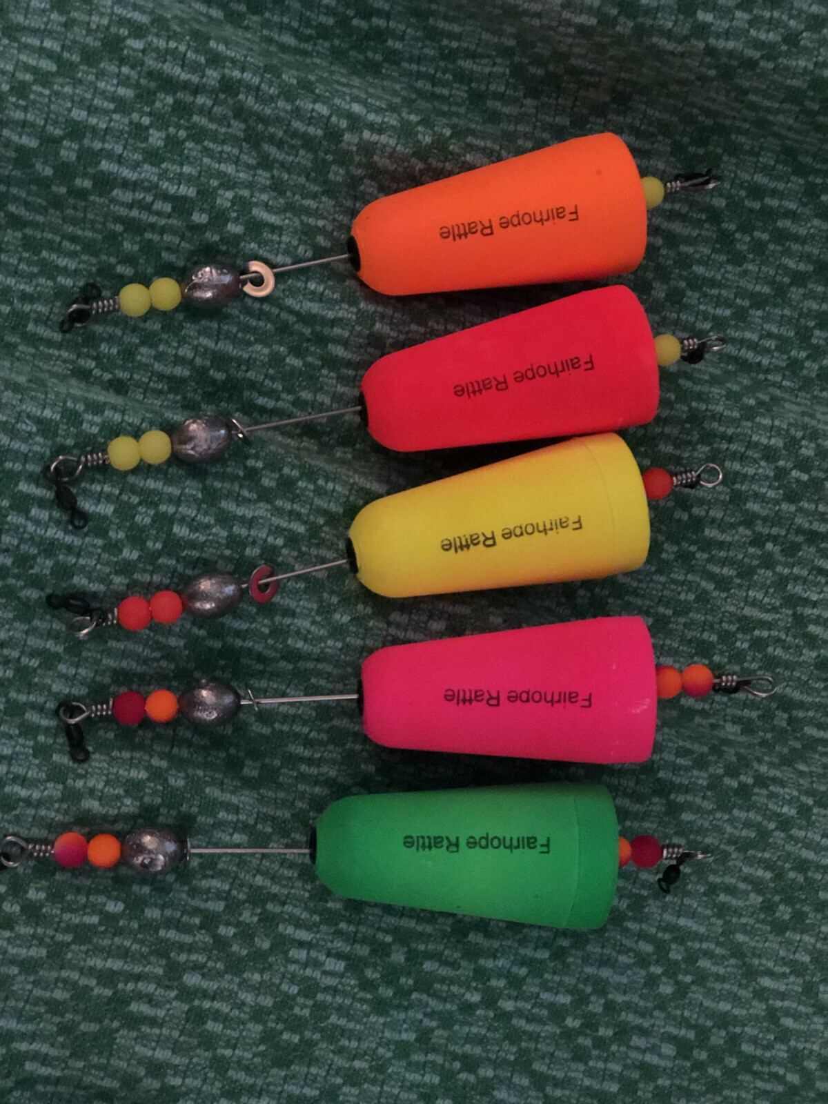 popping corks fishing.  Fairhope Rattle