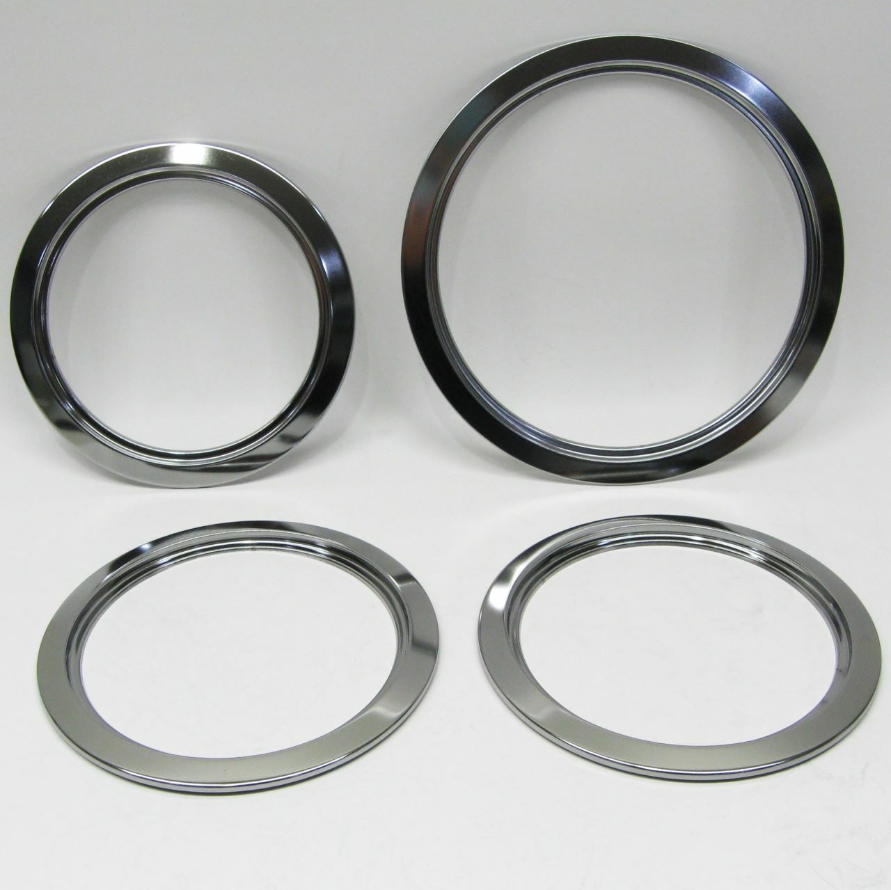 GE Range Burner Trim Rings Set 3 Small of WB31X5013 1 Large of WB31X5014