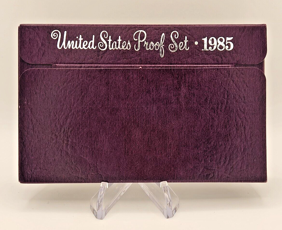1985 United States Proof Uncirculated Coin Set- (S) Mint with 5 coins