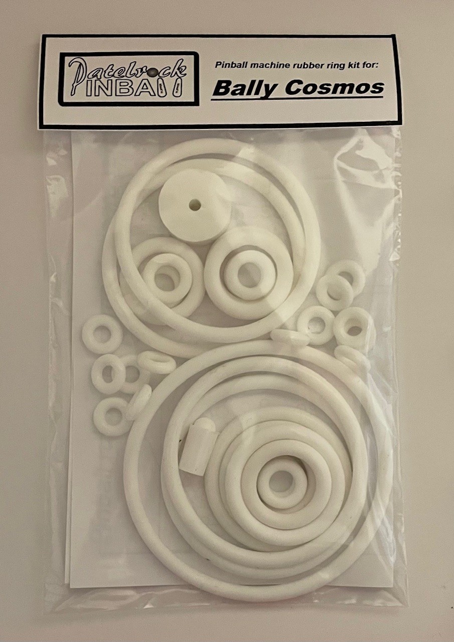 1969 Bally Cosmos Pinball Machine Rubber Ring Kit