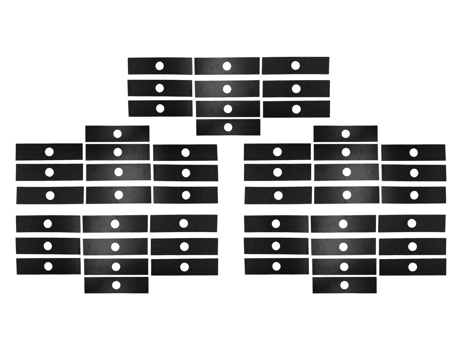 50 Pack Edger Blades For Husqvarna Edger, 8x2 - 1 Inch Center Hole, Fits 5783928