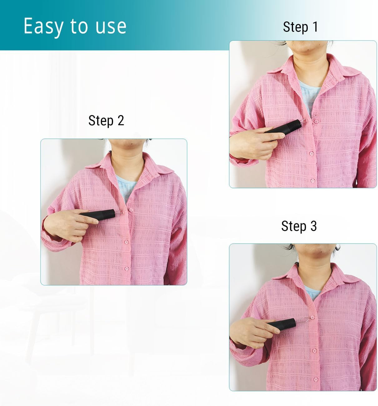 2 Pack Button Hook and Zipper Gripper Pull Tool Dressing Aid Helper for Elderly