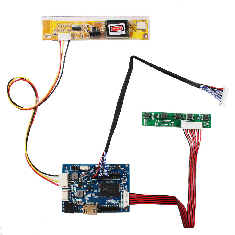 HD Audio LCD Controller Board For 12.1" HT121X01-101  N121IA-L02 LCD Screen