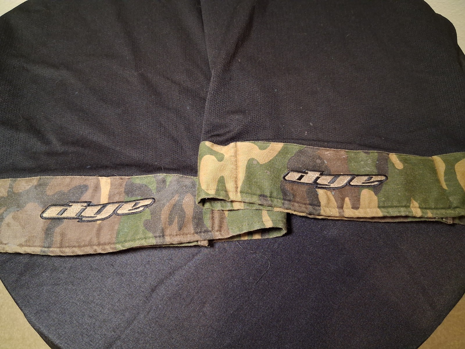 Lot Of Two OG Vintage Dye Paintball Camo Headbands